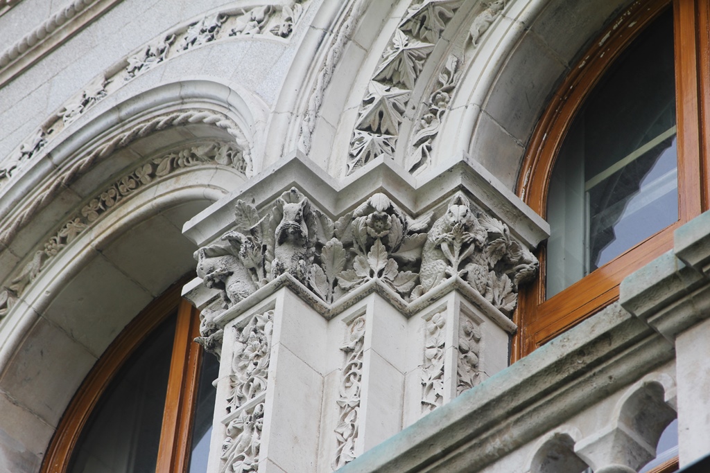 Detail, Museum Building Window Frame